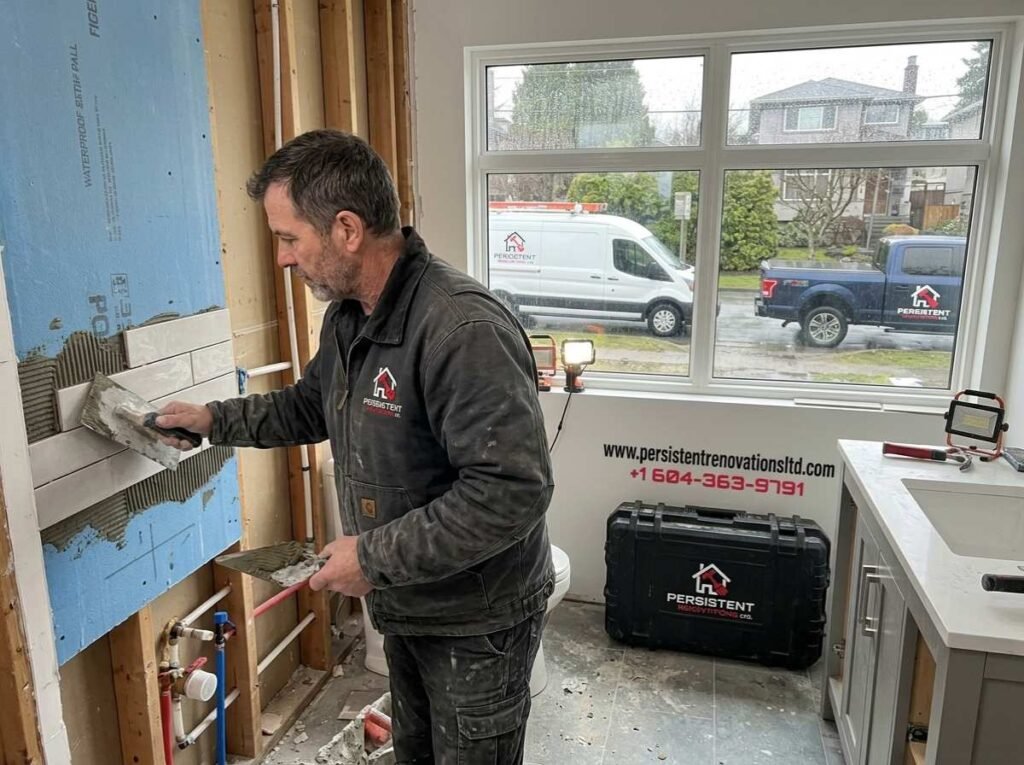 Basement waterproofing process in Vancouver BC to prevent moisture and leaks 